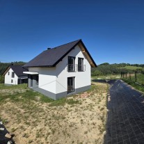 Domy w stanie deweloperskim - Borzęta.