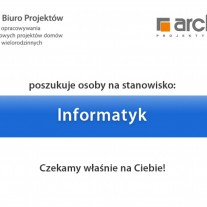 Informatyk  (K/M)